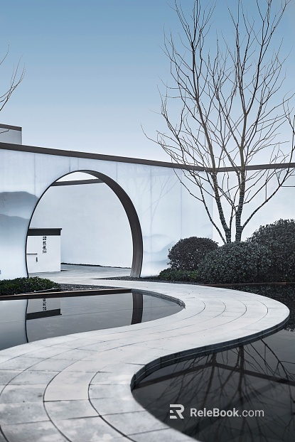 Courtyard texture