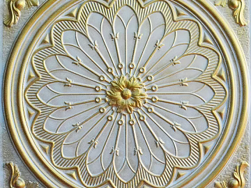 Ceiling metal panel, aluminum ceiling tile texture (ID:ffaeh058914)