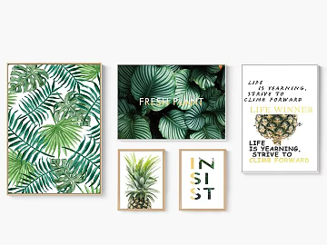 Plant painting texture (ID:ffagg17361)