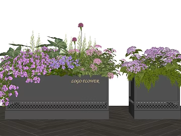 Purple Flower Box Outdoor Soft Pack texture (ID:ffaeh459786)