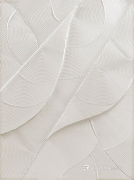 White Art Texture Paint Wall Decoration texture