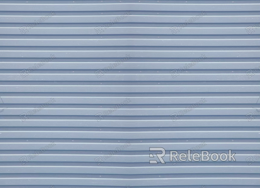 Rolling shutter door texture