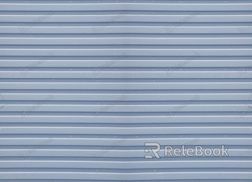 Rolling shutter door texture