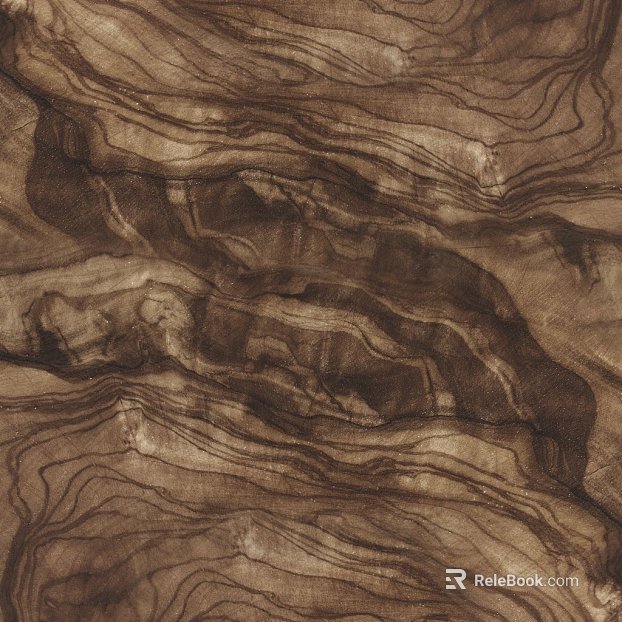 Dark brown ink-and-ink marble background wall texture
