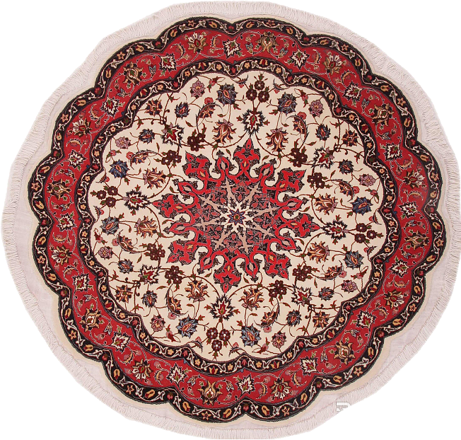 Round carpet texture