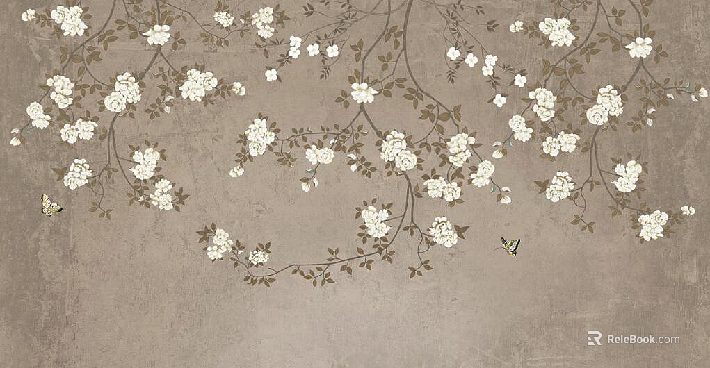 animal and plant pattern texture