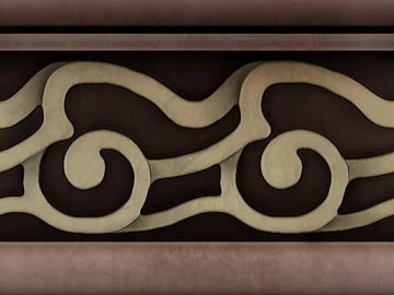 New Chinese Bronze Metal Carved texture (ID:ffaeh925084)