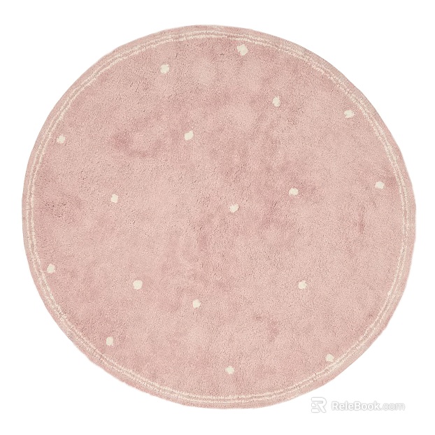 Round carpet texture