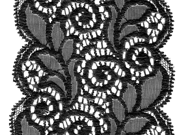 black lace fabric texture (ID:ffach864428)