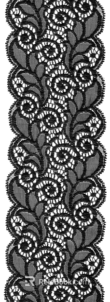 black lace fabric texture