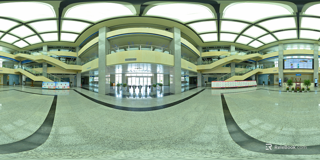 Office Indoor Lobby Day HDR texture