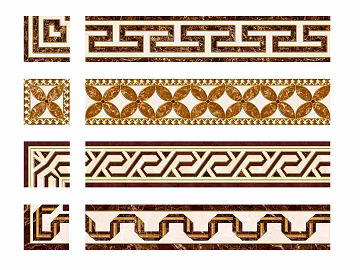 Wall Line Waist Line Ochre Echo 3d model