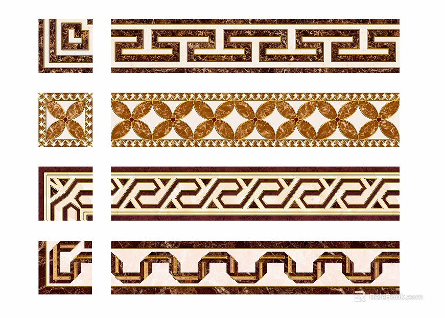 Wall Line Waist Line Ochre Echo texture