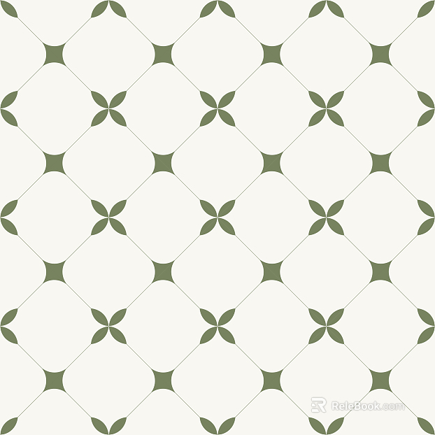 French Cream Art Brick pea green Popular Small Tile Kitchen Brick texture