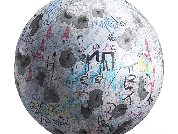 Graffiti PBR texture (ID:ffach971144)