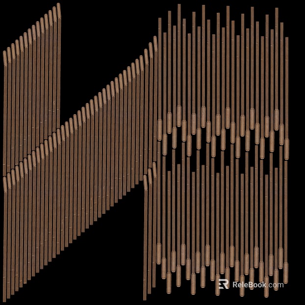 Light brown wood grille wall decoration texture