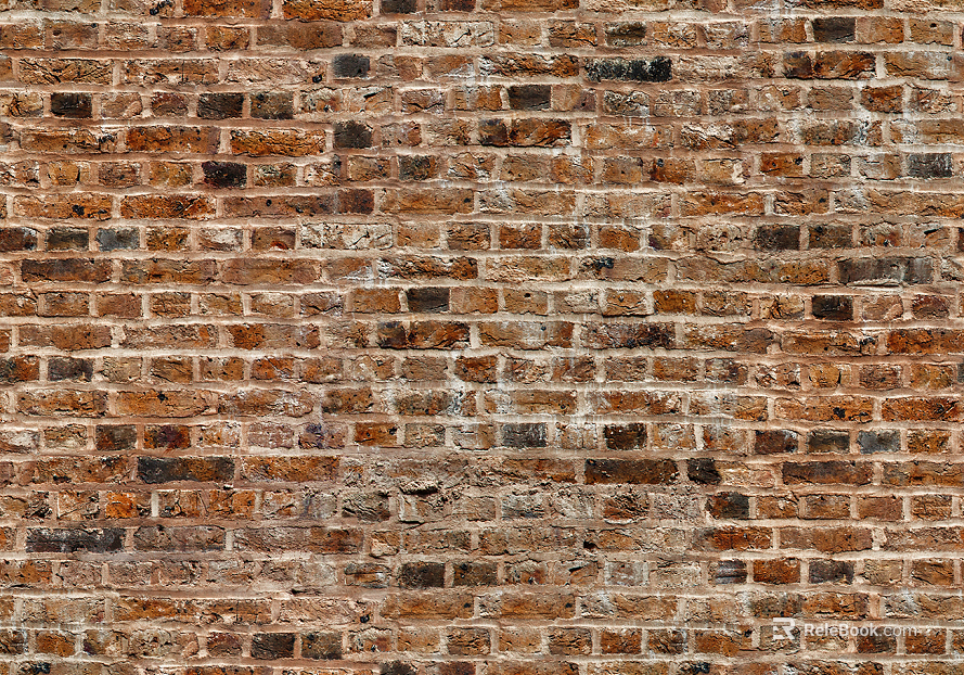 Aging and old red brick wall outdoor wall brick texture