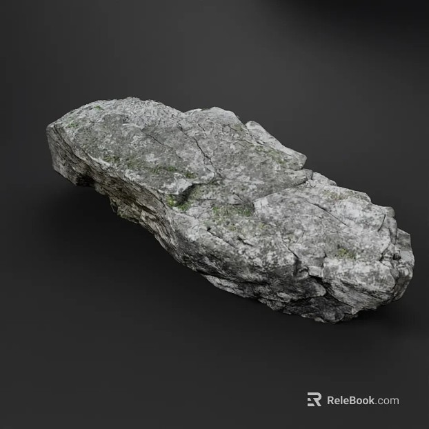Green gray rock landscape stone texture