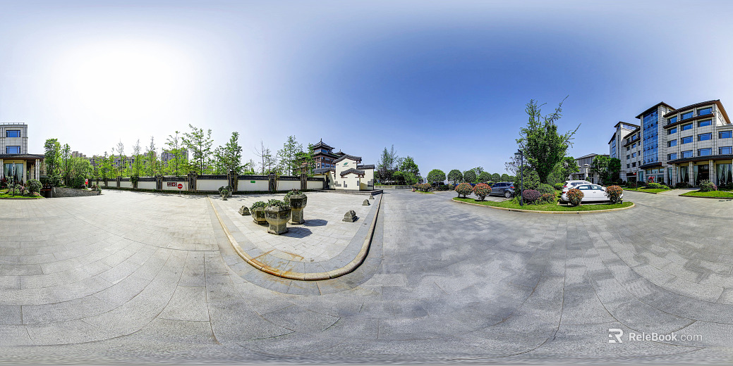 HDR City Community Panorama texture