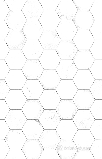 Hexagonal tile texture