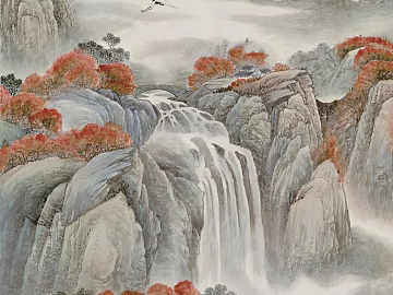 landscape painting texture (ID:ffabg43965)