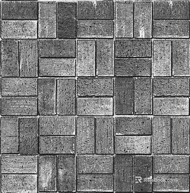 Black and White Bump texture