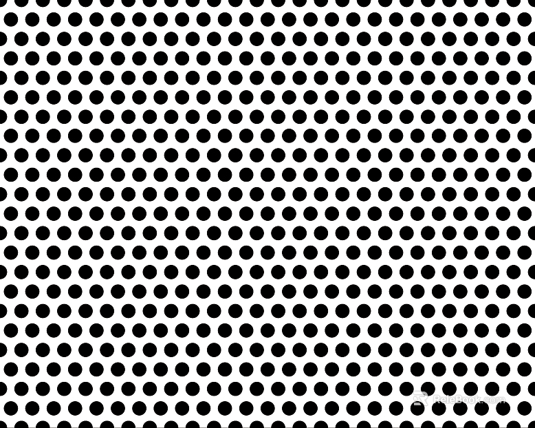 Perforated plate texture