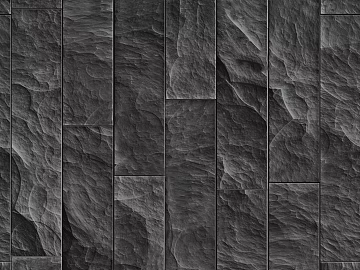 Gray natural texture concave-convex culture stone (ID:ffach271385)