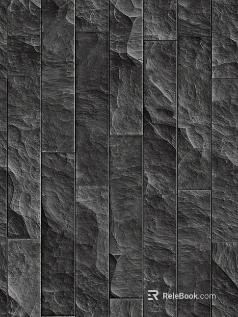 Gray natural texture concave-convex culture stone texture