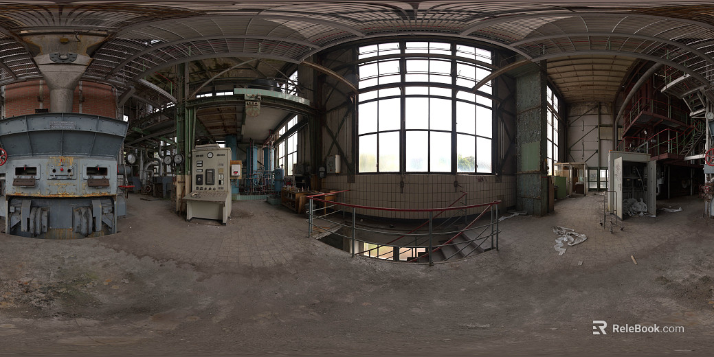 industrial plant day hdr texture