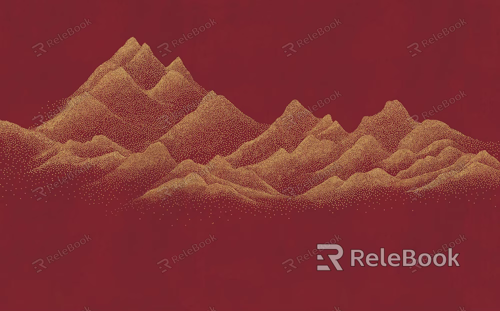landscape painting texture