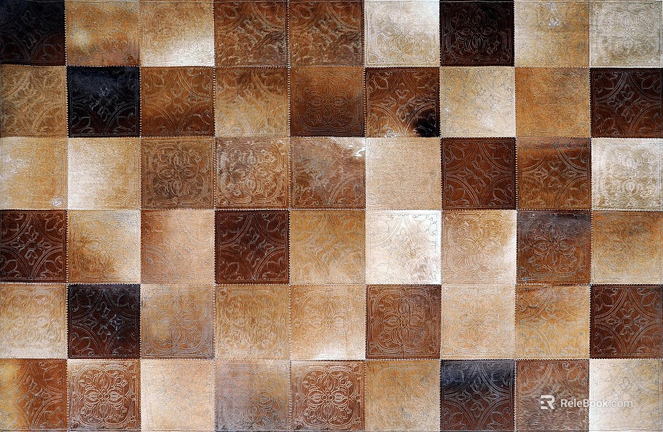 geometric carpet texture