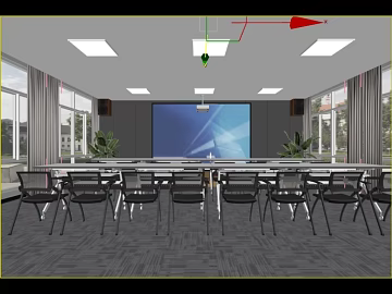 Grey Stripe Carpet Meeting Room texture (ID:ffaeh638171)