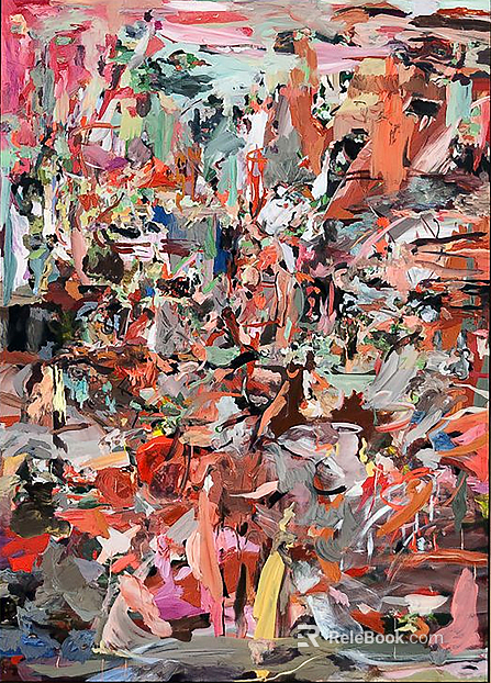 abstract painting texture