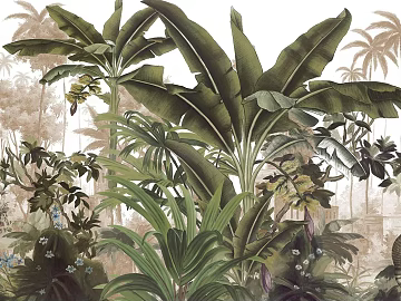 animal and plant pattern 3d model