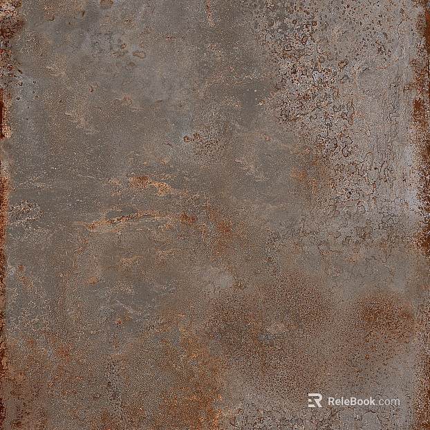 Gray brown old metal industrial wind wall texture