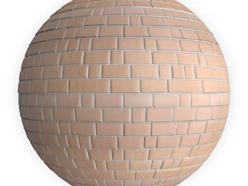 Brick wall PBR texture (ID:ffach967181)