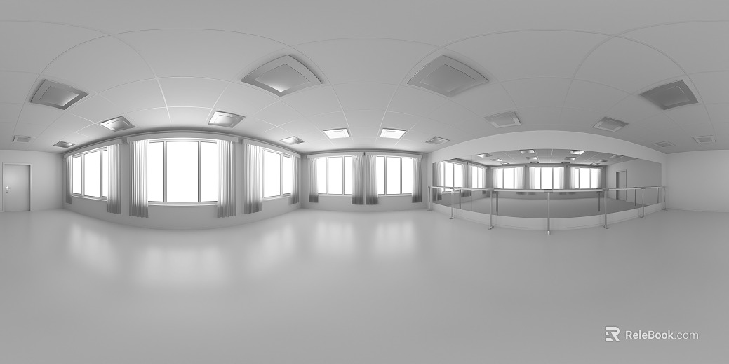 Indoor Dance Studio HDR texture