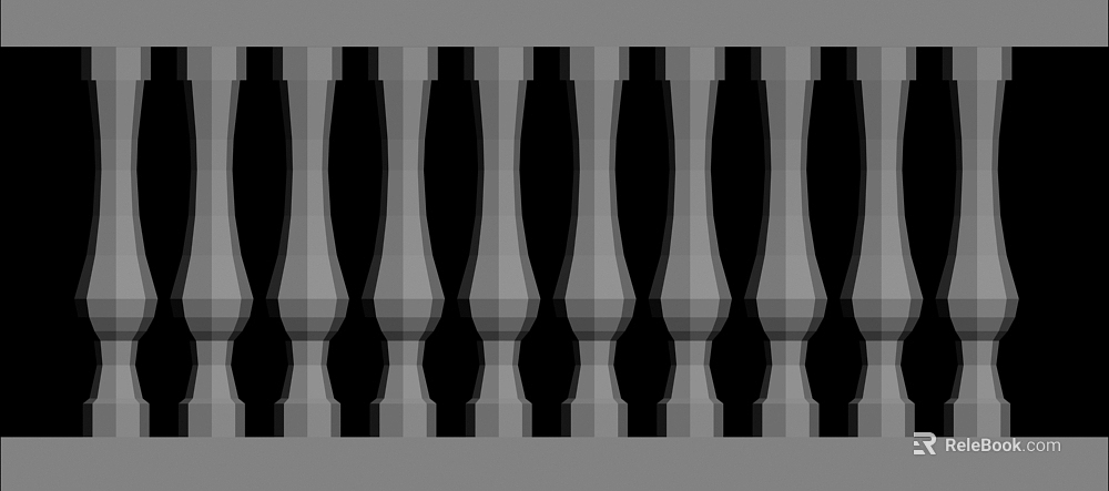 Black and White Bump texture