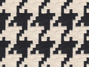 Black and White Houndstooth Fabric Soft Fabric texture (ID:ffaeh624936)