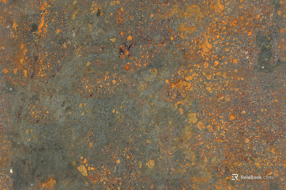 Erosion of metal texture
