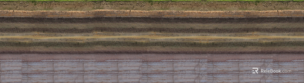 soil layer rock layer soil profile underground soil layer section texture