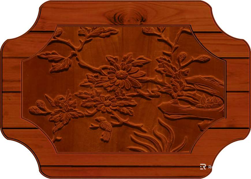 wood carving red wood carving texture