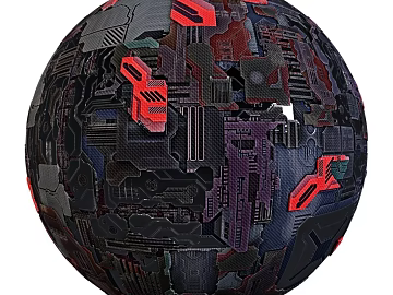 PCB PBR texture (ID:ffach074281)