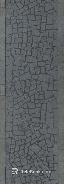 Dark gray gravel courtyard pavement texture