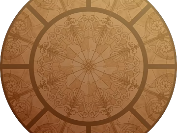 Vintage light brown wood carved ceiling decoration texture (ID:ffaeh401032)