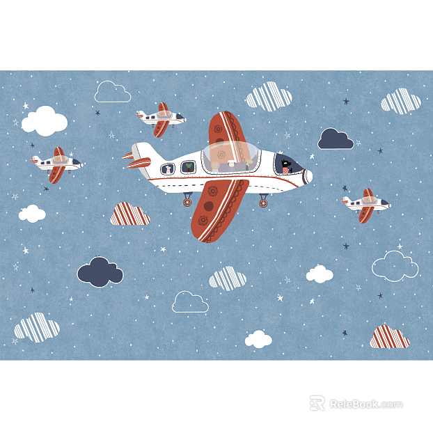 Children's Wallpaper texture