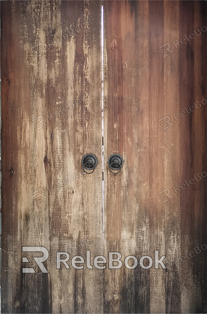 Wooden door texture