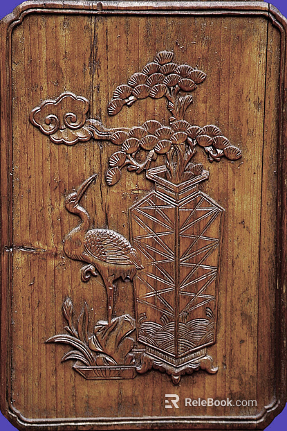 wood carved black wood relief texture