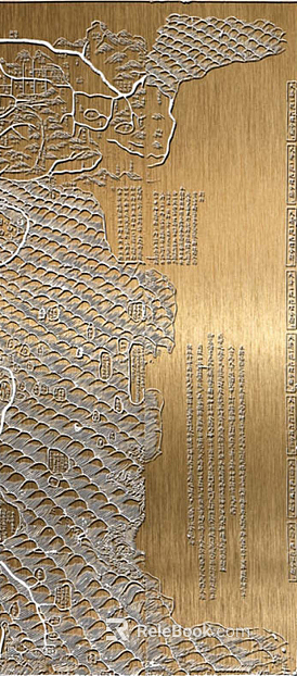 three-dimensional physical painting texture